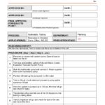 Hydrostatic Pressure Test Report Template