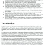 Introduction Template For Report