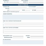 Itil Incident Report Form Template