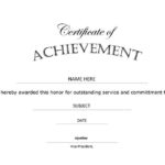 Landscape Certificate Templates