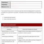 Lessons Learnt Report Template