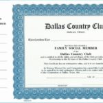 Llc Membership Certificate Template Word