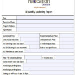 Marketing Weekly Report Template