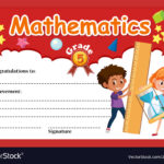 Math Certificate Template