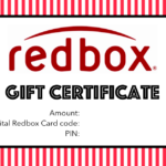 Movie Gift Certificate Template