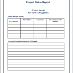 Ms Word Templates For Project Report