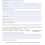 Near Miss Incident Report Template