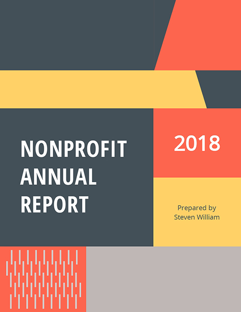 Nonprofit Annual Report Template