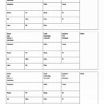 Nurse Report Sheet Templates