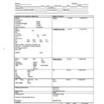 Nurse Shift Report Sheet Template