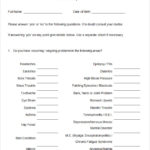 Patient Report Form Template Download