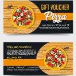 Pizza Gift Certificate Template