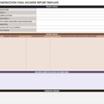 Project Daily Status Report Template