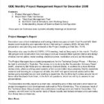 Project Management Final Report Template