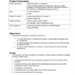 Project Management Final Report Template