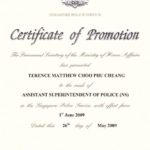 Promotion Certificate Template