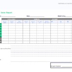 Sales Lead Report Template