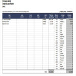 Sales Lead Report Template