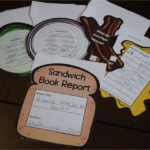 Sandwich Book Report Template