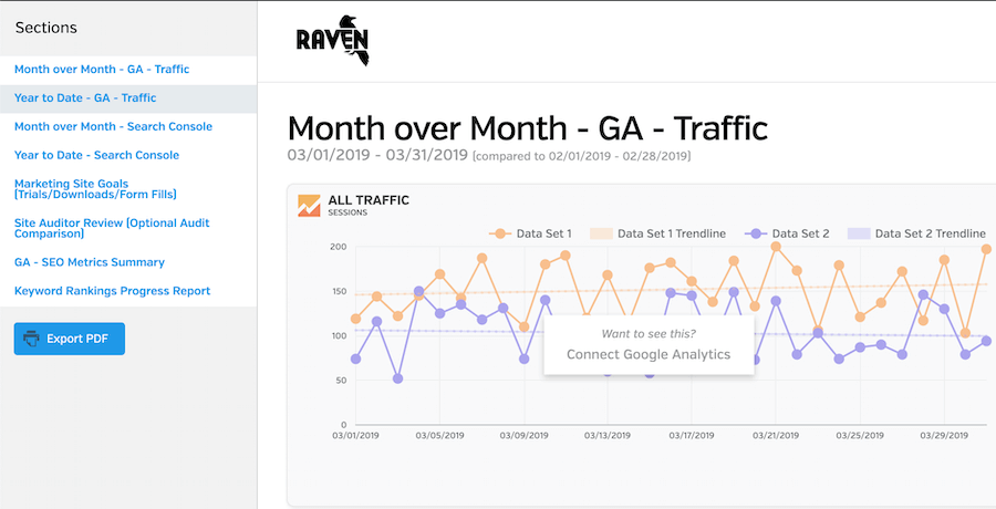 Seo Monthly Report Template