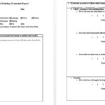 Speech And Language Report Template