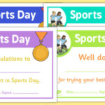 Sports Day Certificate Templates Free