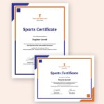 Sports Day Certificate Templates Free