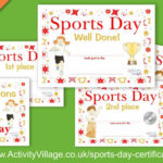 Sports Day Certificate Templates Free