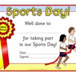 Sports Day Certificate Templates Free