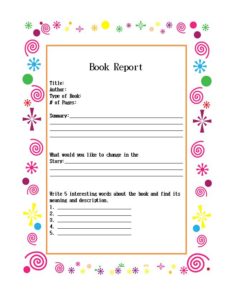 Story Report Template (8) - TEMPLATES EXAMPLE | TEMPLATES EXAMPLE
