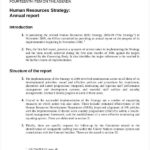 Strategic Management Report Template