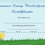 Summer Camp Certificate Template