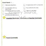 Summer School Progress Report Template