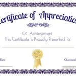Thanks Certificate Template