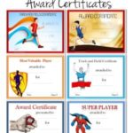 Track And Field Certificate Templates Free