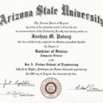 University Graduation Certificate Template