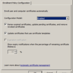 Update Certificates That Use Certificate Templates