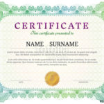 Validation Certificate Template