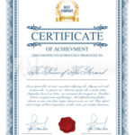 Validation Certificate Template