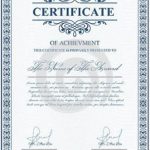 Validation Certificate Template
