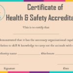 Veterinary Health Certificate Template