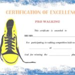 Walking Certificate Templates