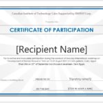 Workshop Certificate Template