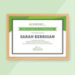 Workshop Certificate Template