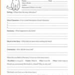 6Th Grade Book Report Template