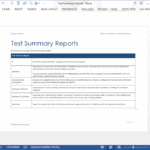 Acceptance Test Report Template