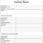 After Event Report Template