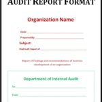 Audit Findings Report Template