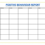 Behaviour Report Template