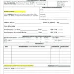 Blank Police Report Template